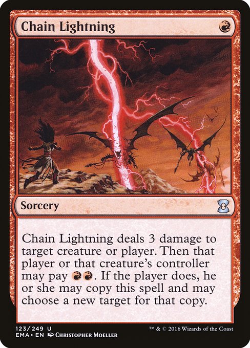 Chain Lightning - Eternal Masters - #123