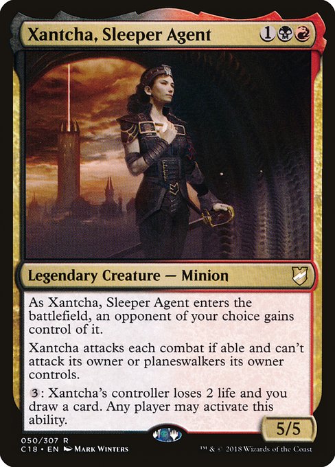 Xantcha, Sleeper Agent - Commander 2018 - #50