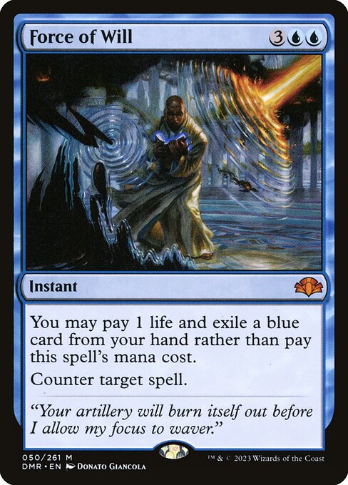 Force of Will - Dominaria Remastered - #50