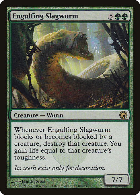 Engulfing Slagwurm - Scars of Mirrodin - #118