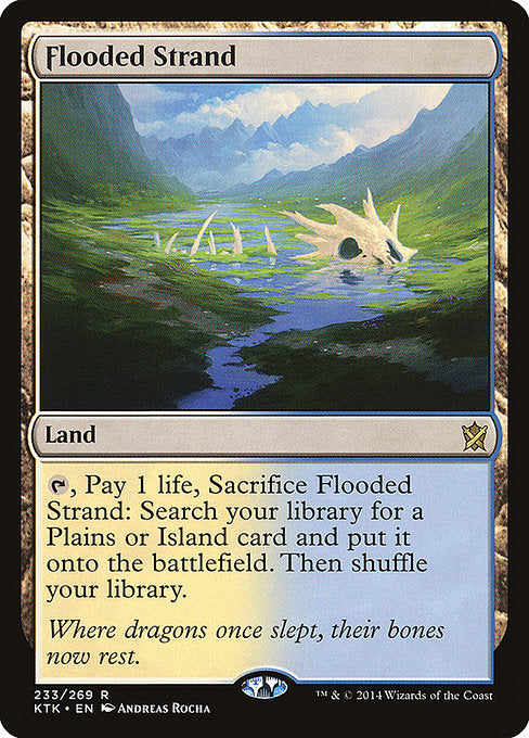 Flooded Strand - Khans of Tarkir - #233