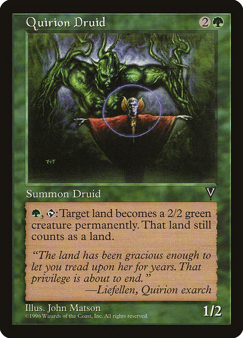 Quirion Druid - Visions - #116