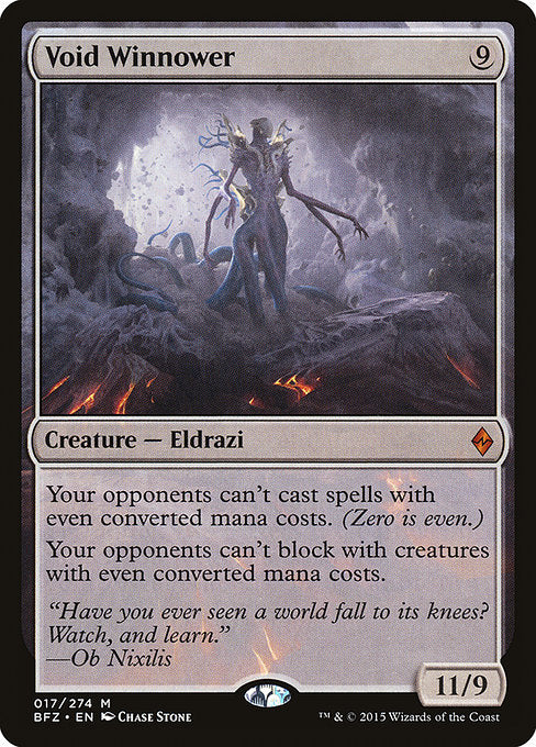 Void Winnower - Battle for Zendikar - #17