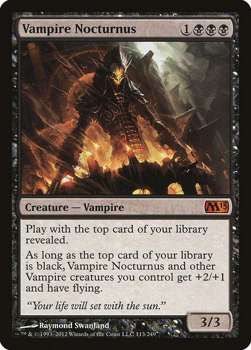 Vampire Nocturnus - Magic 2013 (M13) - #113