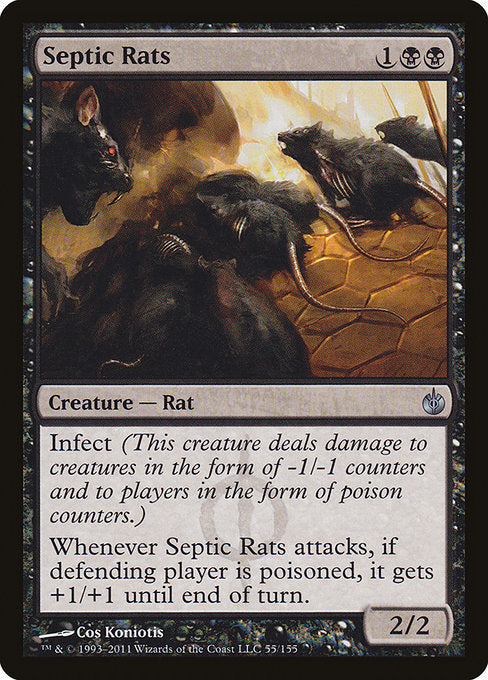 Septic Rats - Mirrodin Besieged - #55