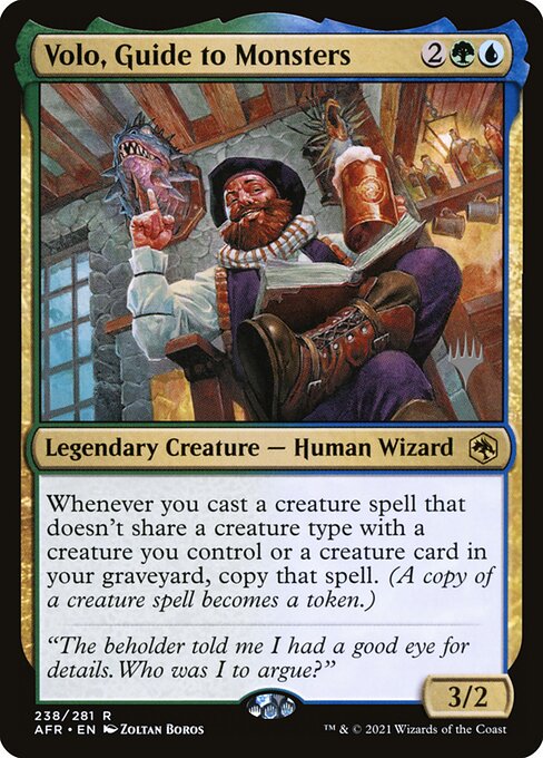Volo, Guide to Monsters - Promo Pack: Adventures in the Forgotten Realms - #238p