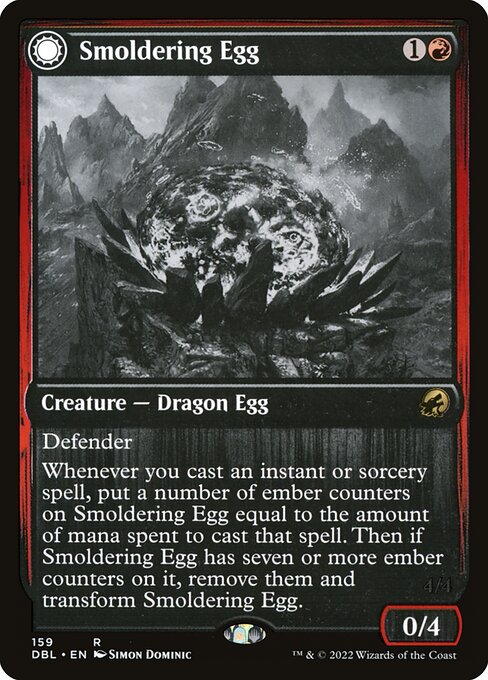 Smoldering Egg - Innistrad: Double Feature - #159