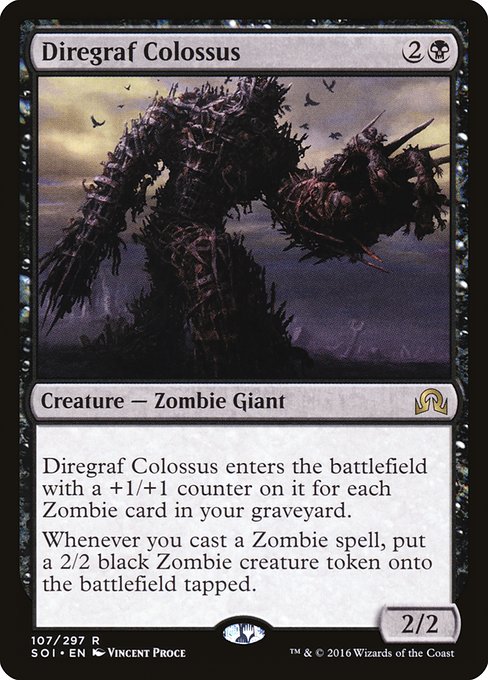 Diregraf Colossus - Shadows over Innistrad - #107