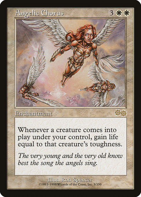 Angelic Chorus - Urza's Saga - #3