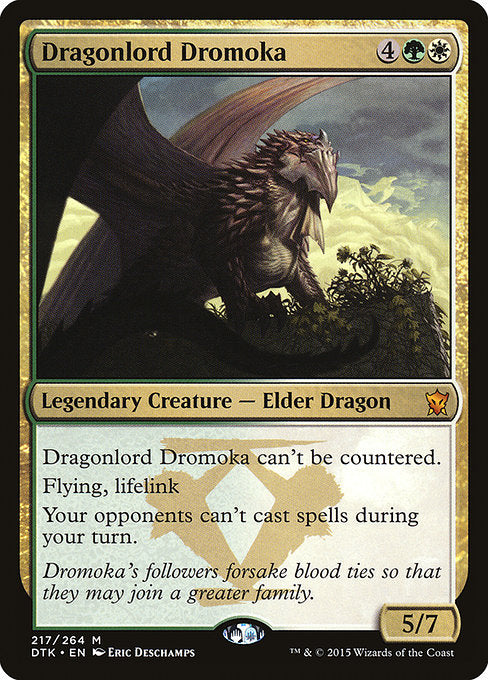 Dragonlord Dromoka - Dragons of Tarkir - #217
