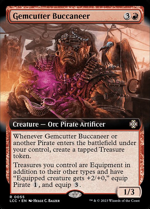 Gemcutter Buccaneer - Commander: The Lost Caverns of Ixalan - #55