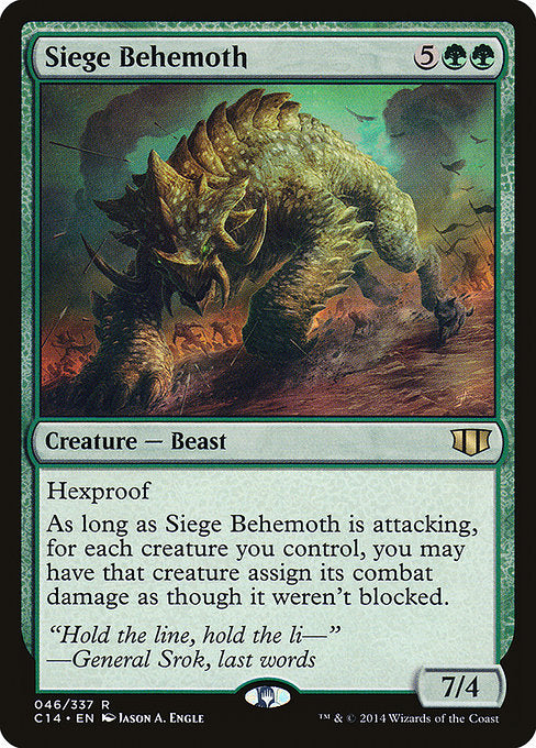 Siege Behemoth - Commander 2014 - #46