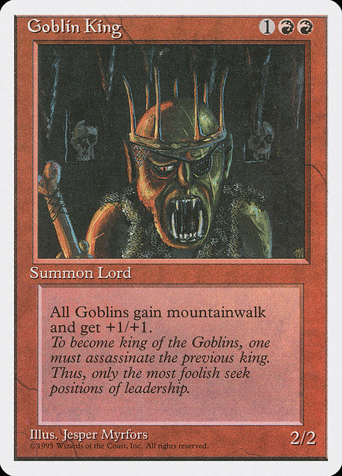 Goblin King - Fourth Edition - #198