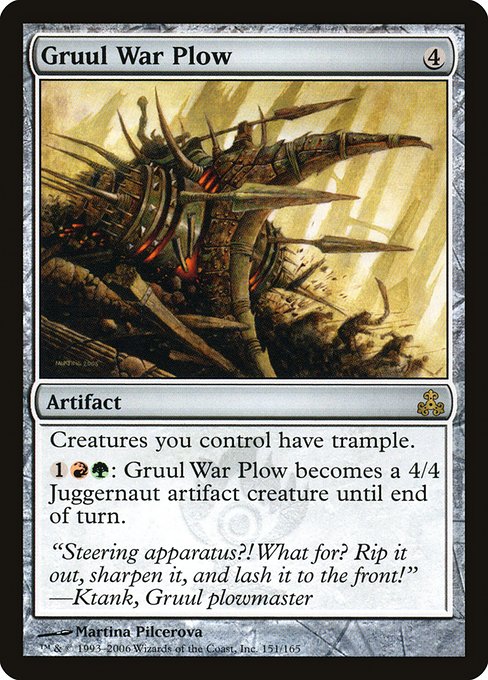 Gruul War Plow - Guildpact - #151