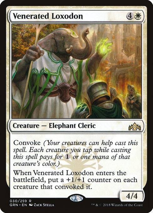Venerated Loxodon - Guilds of Ravnica - #30