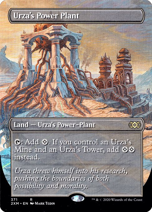 Urza's Power Plant - Double Masters - #371