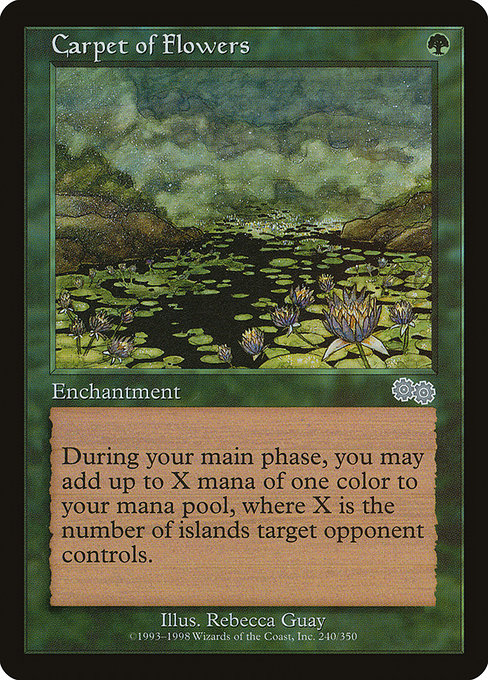 Carpet of Flowers - Urza's Saga - #240