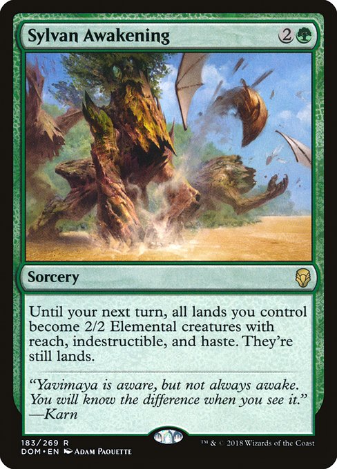 Sylvan Awakening - Dominaria - #183