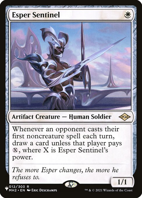 Esper Sentinel - The List Reprints - #MH2-12