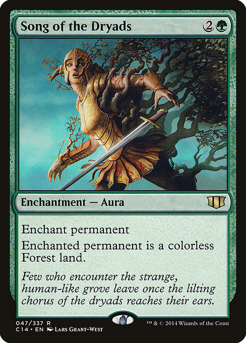 Song of the Dryads - Commander 2014 - #47