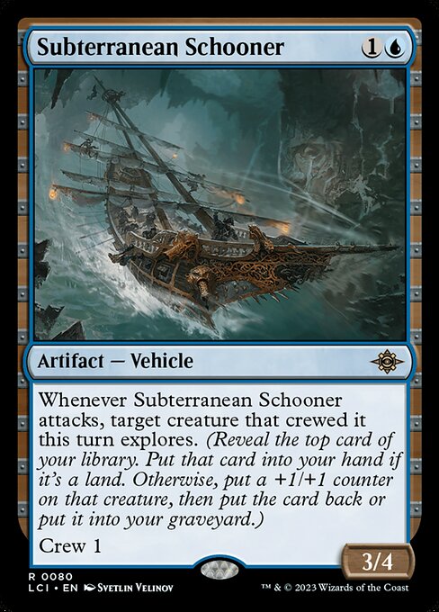 Subterranean Schooner - The Lost Caverns of Ixalan - #80