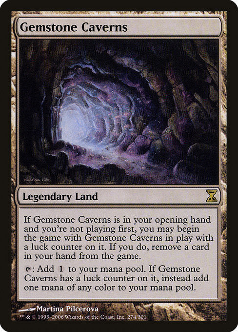Gemstone Caverns - Time Spiral - #274