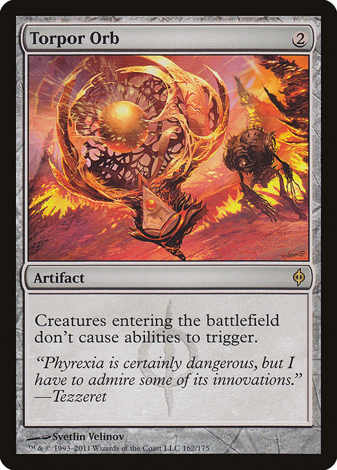 Torpor Orb - New Phyrexia - #162