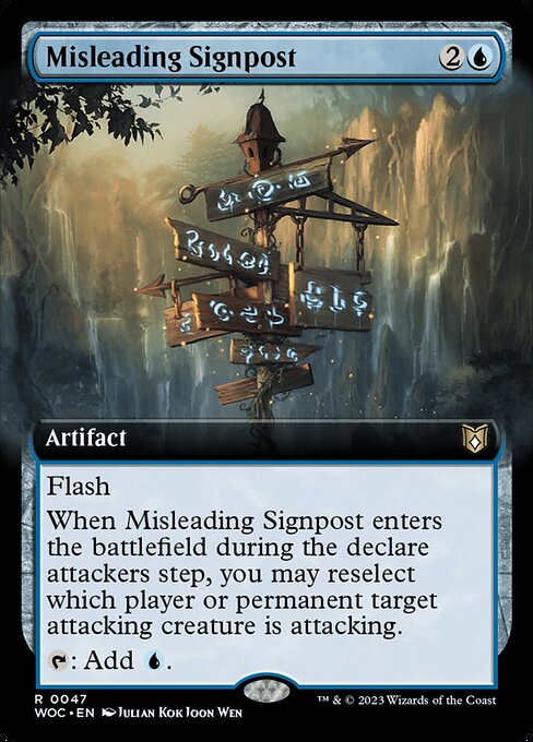 Misleading Signpost - Commander: Wilds of Eldraine - #47