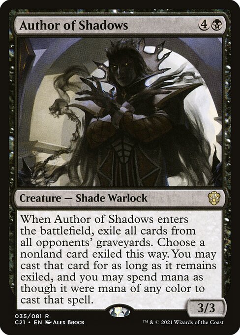 Author of Shadows - Commander 2021 - #35