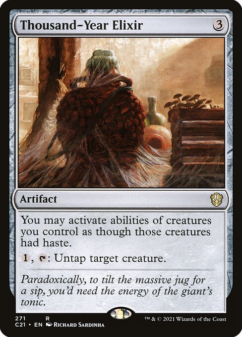 Thousand-Year Elixir - Commander 2021 - #271