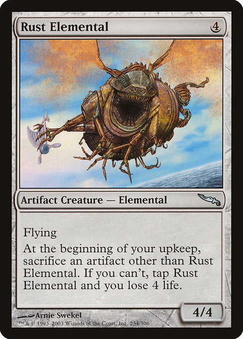 Rust Elemental - Mirrodin - #234