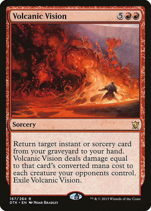 Volcanic Vision - Dragons of Tarkir - #167