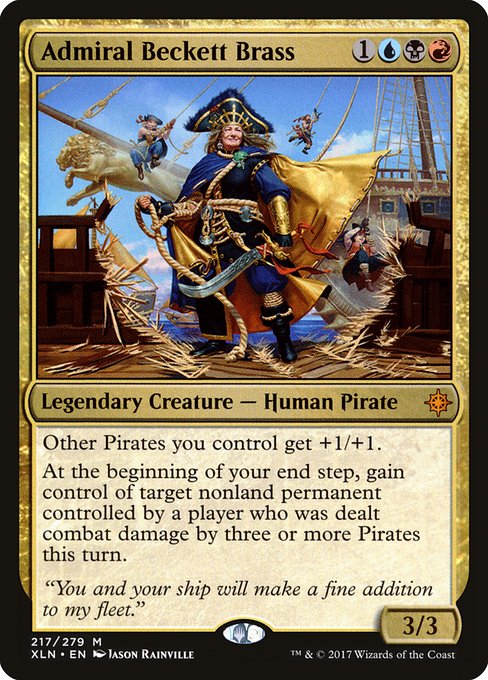 Admiral Beckett Brass - Ixalan - #217