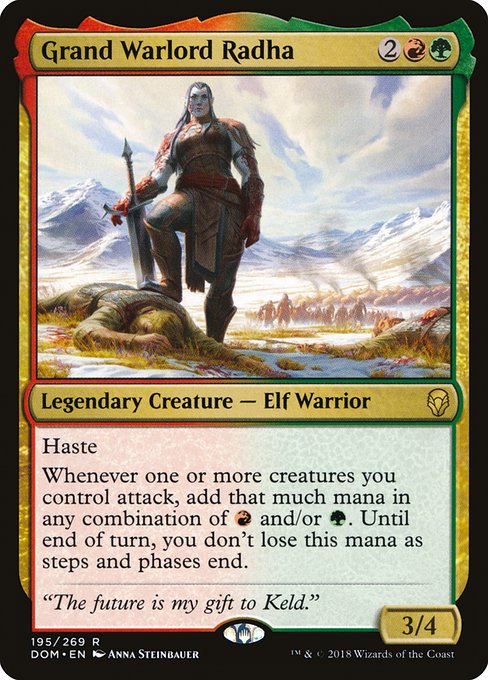 Grand Warlord Radha - Dominaria - #195