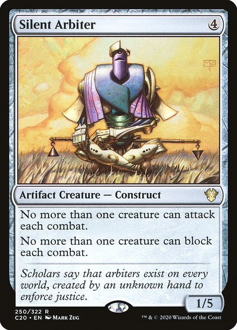 Silent Arbiter - Commander 2020 - #250