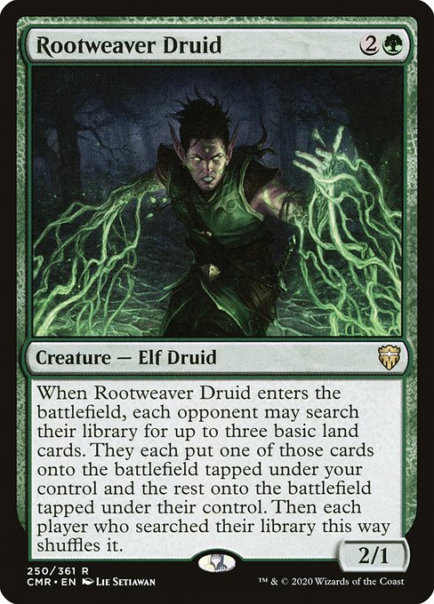 Rootweaver Druid - Commander Legends - #250