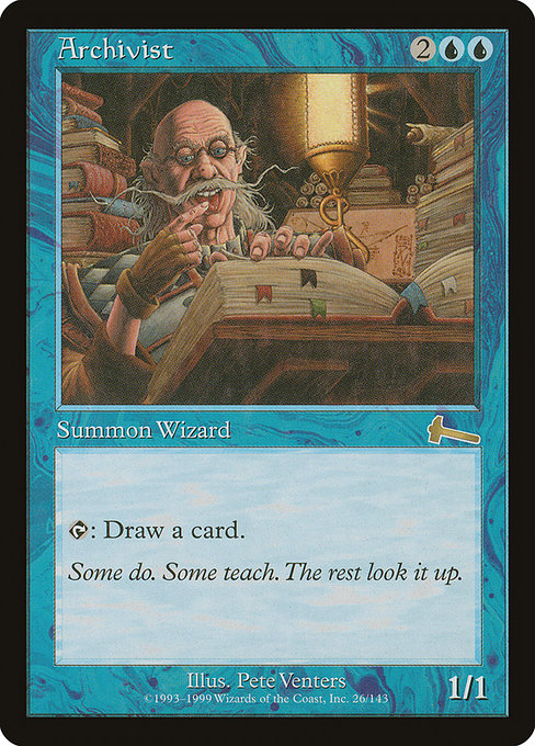 Archivist - Urza's Legacy - #26
