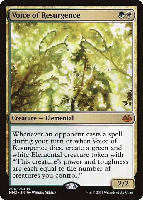 Voice of Resurgence - Modern Masters 2017 - #200