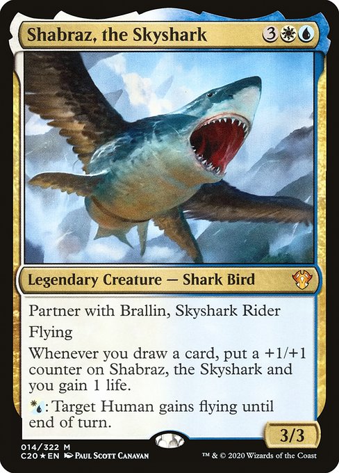 Shabraz, the Skyshark - Commander 2020 - #14