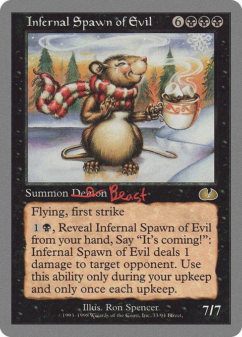Infernal Spawn of Evil - Unglued - #33