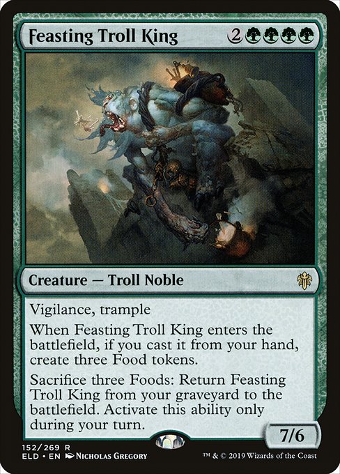 Feasting Troll King - Throne of Eldraine - #152