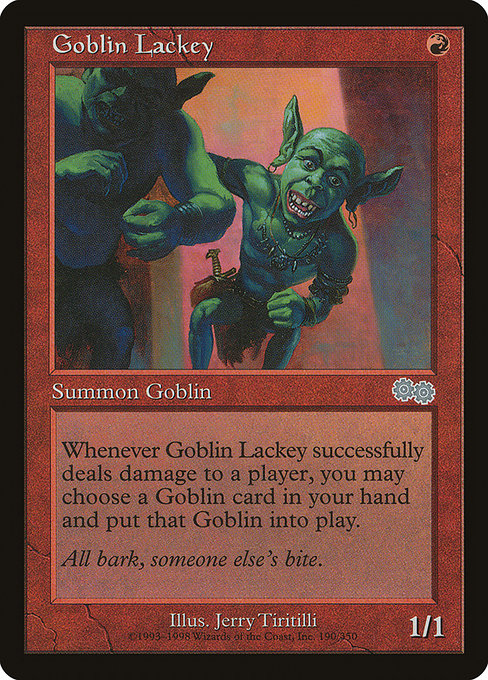 Goblin Lackey - Urza's Saga - #190