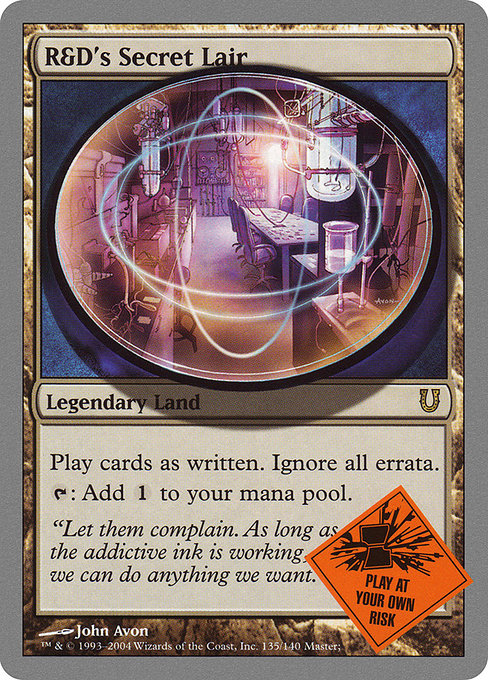R&D's Secret Lair - Unhinged - #135