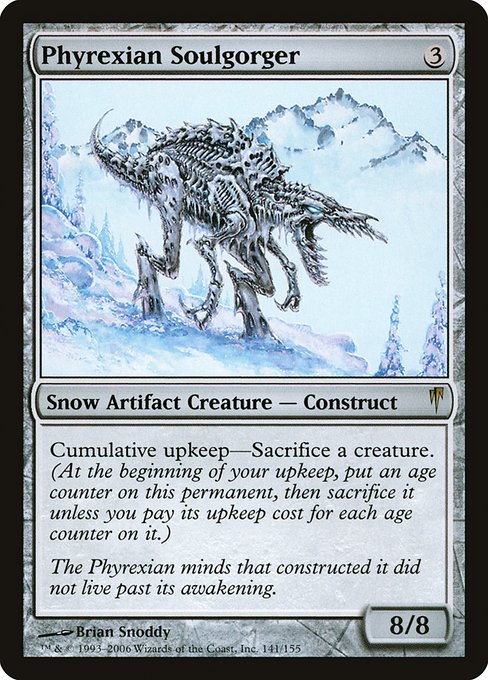 Phyrexian Soulgorger - Coldsnap - #141