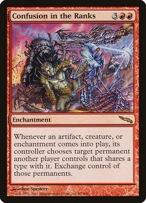 Confusion in the Ranks - Mirrodin - #87