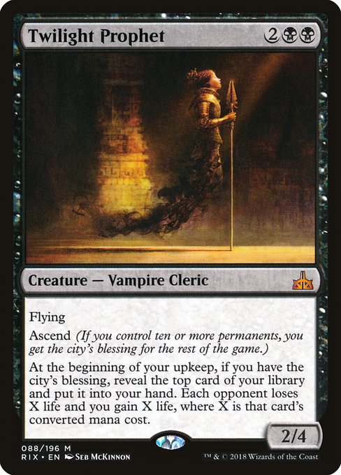 Twilight Prophet - Rivals of Ixalan - #88