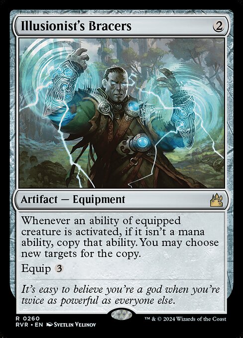Illusionist's Bracers - Ravnica Remastered - #260