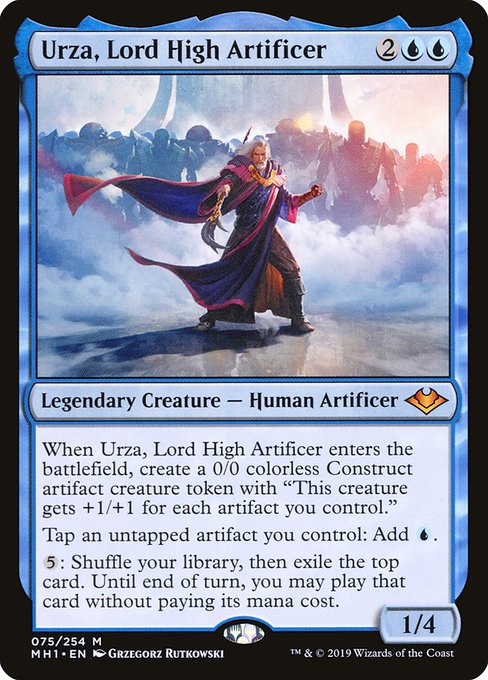 Urza, Lord High Artificer - Modern Horizons - #75