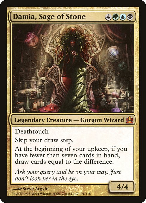 Damia, Sage of Stone - Commander - #191