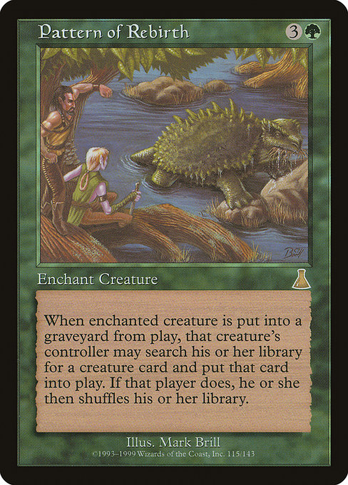Pattern of Rebirth - Urza's Destiny - #115